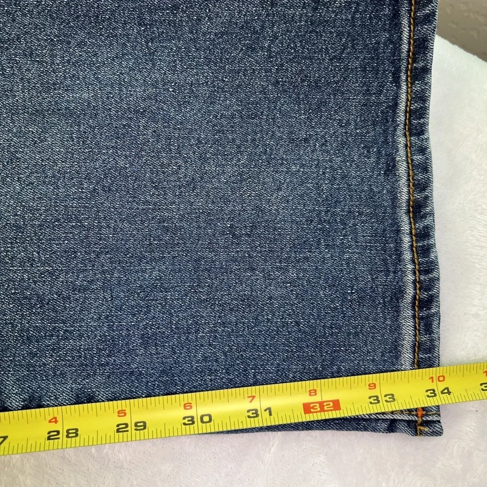 TRUE RELIGION Ricky Relaxed Straight Snap Flap Jean Mens 30/34 (READ) 700644 NWT